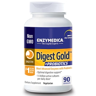 Digest Gold + пробиотики, 90 капсул