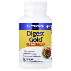 Digest Gold® + пробіотики, 90 капсул