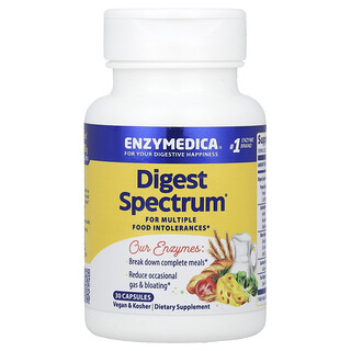 Enzymedica, Digest Spectrum®, 30 Kapseln