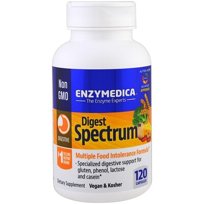 Enzymedica Спектр пищеварения, 120 капсул