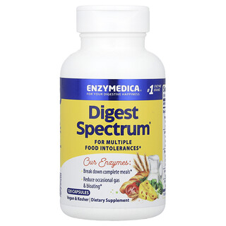 Enzymedica, Digest Spectrum，120 粒胶囊