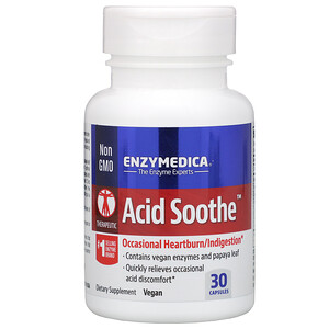 Отзывы о Энзаймедика, Acid Soothe, 30 Capsules