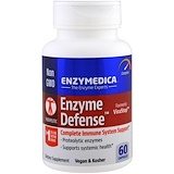 Enzymedica, Энзимная защита, 60 капсул отзывы