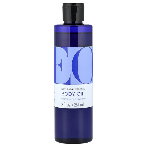 Eo Products Body Oil, Calming French Lavender, 8 fl oz (237 ml)