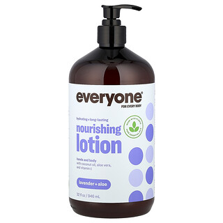 Everyone, Lotion nourrissante, Lavande + Aloès, 946 ml