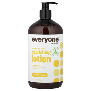 Everyone, Lotion nourrissante, Noix de coco et citron, 946 ml