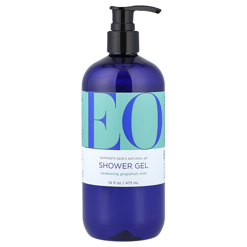 Eo Products Shower Gel, Awakening Grapefruit Mint, 16 fl oz (473 ml)