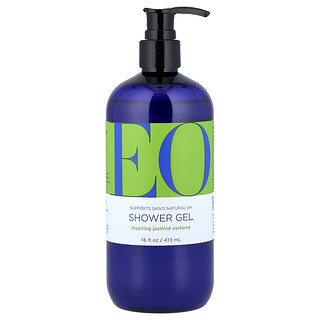 EO Products, гель для душа, вдохновляющий жасмин и вербена, 473 мл (16 жидк. унций)