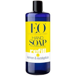 Отзывы о ИО Продактс, Hand Soap, Refill, Lemon & Eucalyptus, 32 fl oz (946 ml)