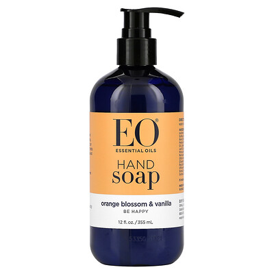 EO Products Мыло для рук, цветы апельсина и ваниль, 355 мл (12 жидк. Унций)