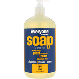 Отзывы о Жидкое мыло Everyone Soap for Every Man, Кедр + цитрус, 32 fl oz (960 мл)
