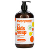 Everyone, Everyone for Every Body, 3 in 1 Kids Soap, Orange Squeeze, 32 fl oz (946 ml)