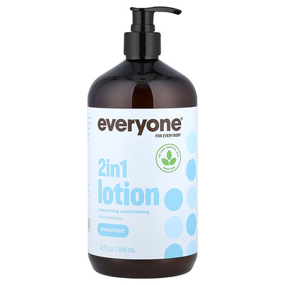 Everyone, Loción nutritiva, Sin fragancia, 946 ml (32 oz. líq.)