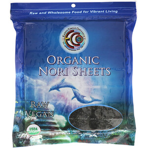 Ёрт Секл органикс, Organic Nori Sheets, 50 Sheets, 4.4 oz (125 g) отзывы покупателей