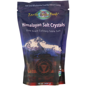 Отзывы о Ёрт Секл органикс, Himalayan Salt Crystals, Fine Grain, 16 oz (454 g)
