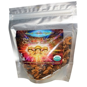 Отзывы о Ёрт Секл органикс, Balinese Cacao Cashew Cluster, 8 oz