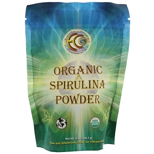 Earth Circle Organics, Spirulina Organic Powder, 8 oz (226.7 g)