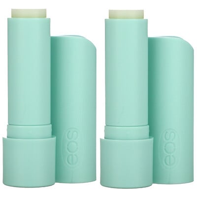 Купить EOS 100% органический натуральный бальзам для губ с маслом ши, сладкая мята, 2 шт. в упаковке, 4 г (0, 14 унции)