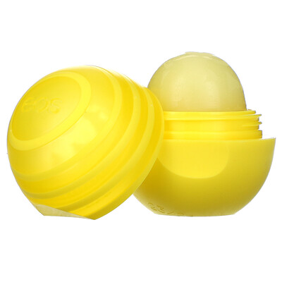 

EOS солнцезащитный бальзам для губ с маслом ши с SPF 15, лимонный, 7 г (0,25 унции)