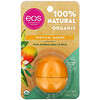 EOS, 100% органический натуральный бальзам для губ с маслом ши, тропическое манго, 7 г (0,25 унции)