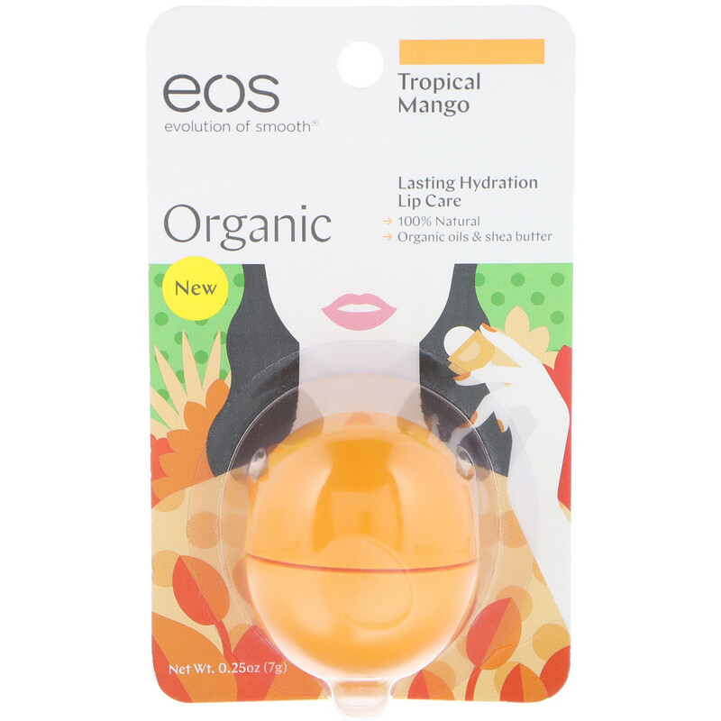 EOS, Organic Lip Balm, Tropical Mango, 0.25 oz (7 g) iHerb