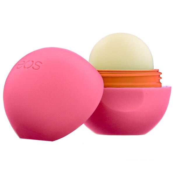 EOS, Super Soft Shea Lip Balm, Strawberry Peach, 0.25 oz (7 g) - iHerb