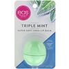 EOS‏, Super Soft Shea Lip Balm, Triple Mint, 0.25 oz (7 g)