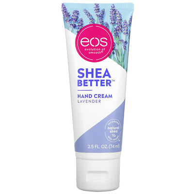 EOS Shea Better, Hand Cream, Lavender, 2.5 fl oz (74 ml)