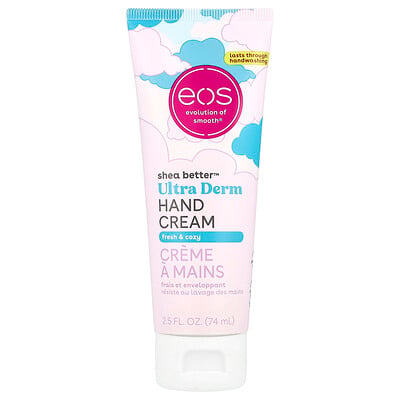 EOS Shea Better Ultra Derm Hand Cream Fresh  Cozy 25 fl oz 74 ml
