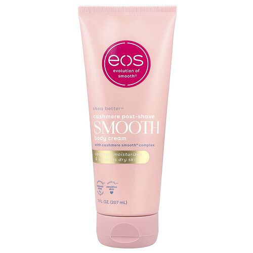 Eos Cashmere Post-Shave Smooth Body Cream, 7 fl oz (207 ml)