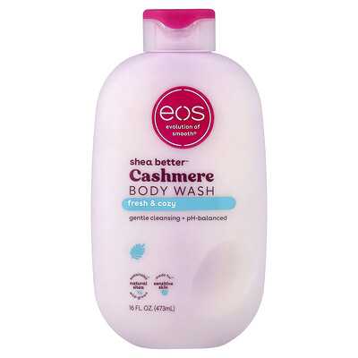 EOS Shea Better Cashmere Body Wash Fresh  Cozy 16 fl oz 473 ml