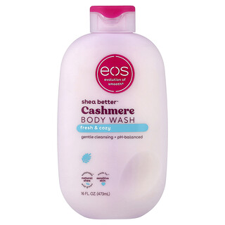 EOS, Shea Better™, кашеміровий гель для душу, свіжий і затишний, 473 мл (16 рідк. унцій)