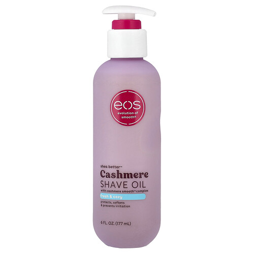 EOS, Shea Better™, barberolje i kasjmir, frisk og koselig, 177 ml