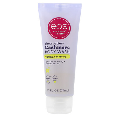 EOS Shea Better Cashmere Body Wash Vanilla Cashmere 25 fl oz 74 ml