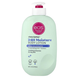 Evolution of Smooth, Shea Better™, Lotion pour le corps hydratante 24 heures, Crème de pistache, 473 ml