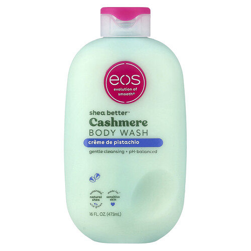 EOS Shea Better Cashmere Body Wash Creme De Pistachio 16 fl oz 473 ml