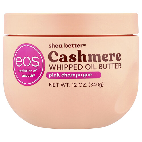 Eos Shea Better™, Cashmere Whipped Oil Butter, Pink Champagne, 12 oz (340 g)