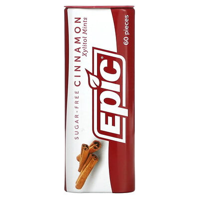 

Epic Dental Xylitol Mints Cinnamon Sugar-Free 60 Pieces