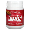 Epic Dental, Xylitol Gum, Cinnamon, 50 Pieces