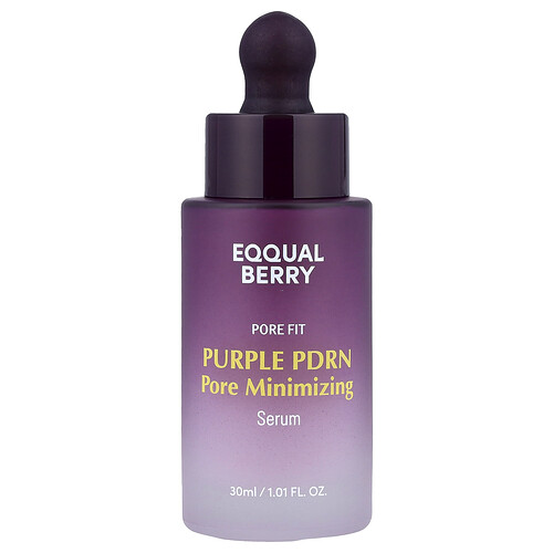 Eqqualberry Purple PDRN Pore Minimizing Serum , 1.01 fl oz (30 ml)