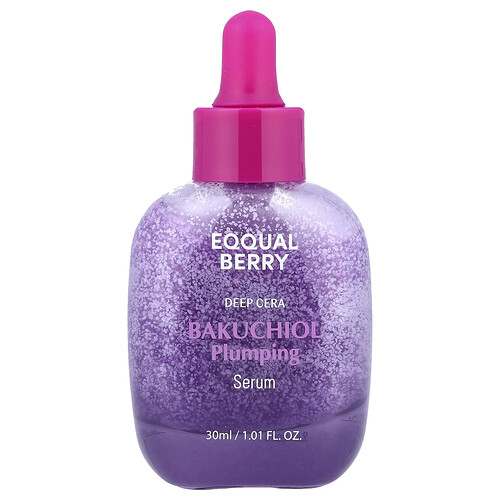EQQUALBERRY, Deep Cera Bakuchiol Plumping Serum , 1.01 fl oz (30 ml)