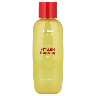 EQQUALBERRY, Glow Filter, Vitamin Illuminating Toner, 150 ml