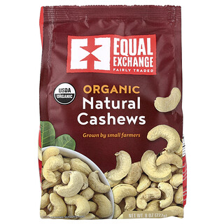 Equal Exchange, Cajus Naturais Orgânicos, 227 g (8 oz)