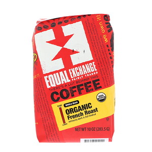 Отзывы о Икуал Эксчэндж, Organic, Coffee, French Roast, Whole Bean, 10 oz (283.5 g)