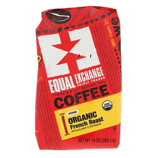 Equal Exchange, 有機咖啡，法式烘焙，研磨，10 盎司（283.5 克）