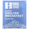 Equal Exchange‏, Organic English Breakfast, Black Tea, 20 Tea Bags, 1.41 oz ( 40 g)