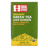 Equal Exchange, Organic Green Tea with Ginger, 20 Tea Bags, 1.05 oz (30 g)