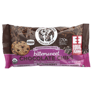 Equal Exchange, Pépites de chocolat mi-amer, 70 % de cacao, 283,5 g