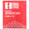 Equal Exchange, 有機木槿，草本茶，無咖啡萃取，20 茶包，1.41 盎司（40 克）