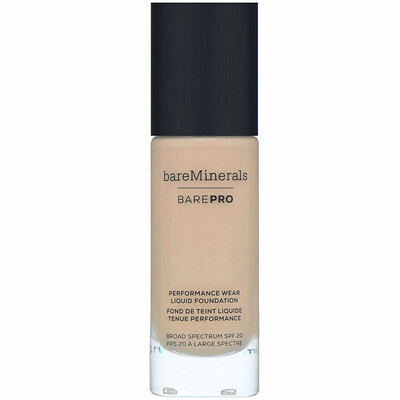 

bareMinerals BAREPRO, Performance Wear, жидкая тональная основа, SPF 20, оттенок «Сандаловое дерево 15», 30 мл (1 жидк. унция)